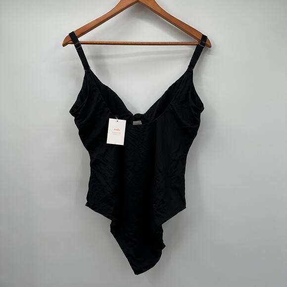 ANDIE SWIM NWT Santorini One Piece in Black // XXXL - Picture 11 of 15